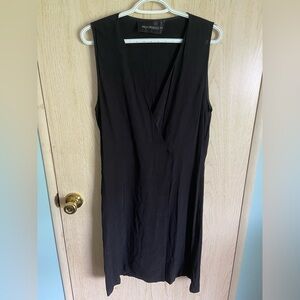 REFORMATION Classic Black Wrap Dress Sz Medium Authentic